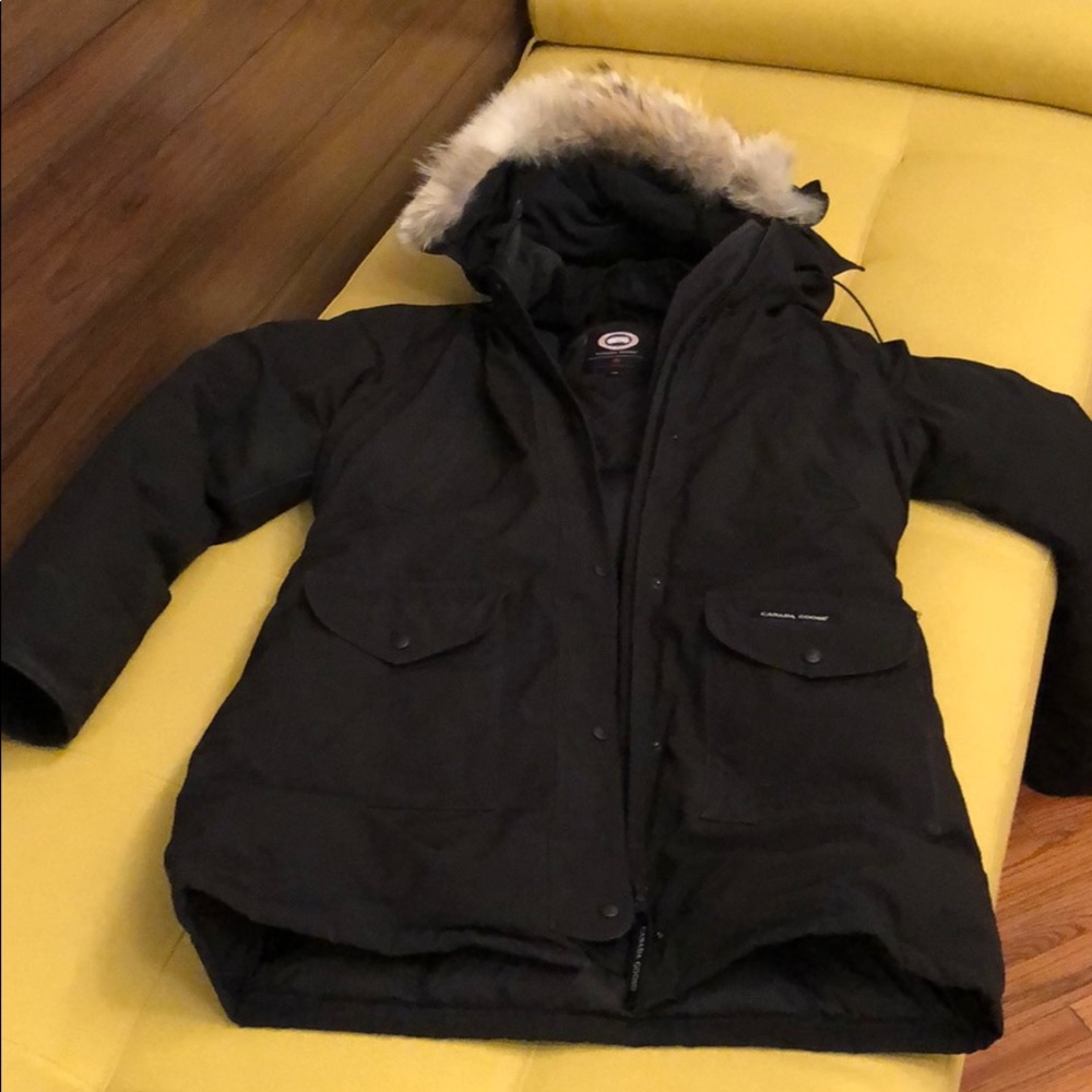 Canada Goose Parka Coat Trillium Black - size L